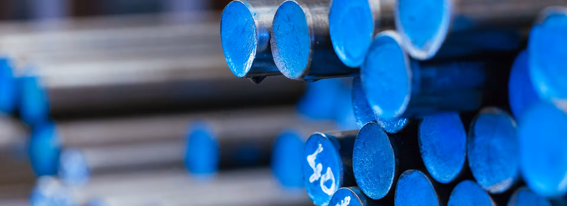 Rolled rounds — painted ends