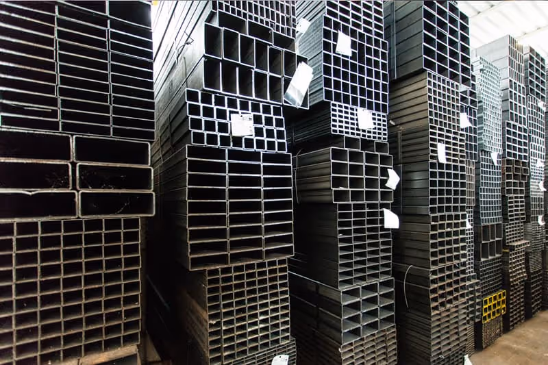 Structural tubes — rectangular sections