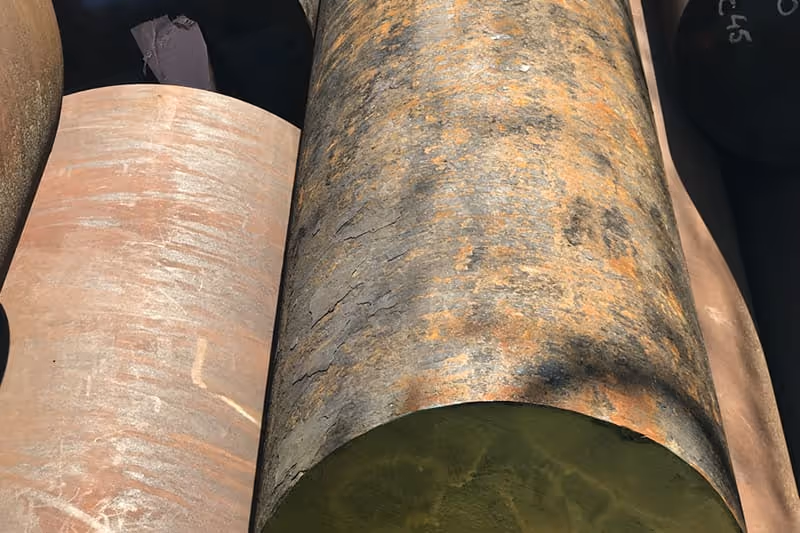 Forged rounds — large diameter